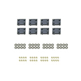 Westin 22-1885 Premier Oval Nerf Step Bar Mount Kit; For Super Cab And For Super Crew Cab;