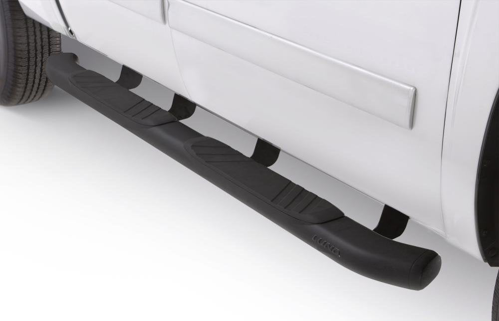 Lund 22758052 5 Inch Oval Bent Composite Nerf Bars - Black