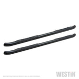 Westin 23-4065 E-Series 3 Round Nerf Step Bars; Textured Black;