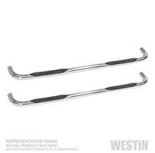 Load image into Gallery viewer, Westin 23-4120 E-Series 3 Round Nerf Step Bars; Polished Stainless Steel;