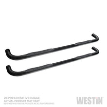 Load image into Gallery viewer, Westin 23-4125 E-Series 3 Round Nerf Step Bars; Black;