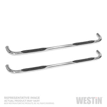 Load image into Gallery viewer, Westin 23-4130 E-Series 3 Round Nerf Step Bars; Stainless Steel;