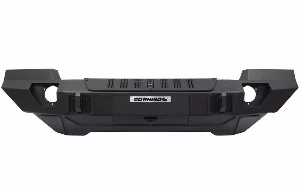 Go Rhino 230216T Trailline Winch Ready Frt Full Width Bumper for Jeep Wrangler JL,JLU & Gladiator