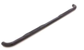 Lund 23077549 3 In Round Bent Nerf Bars; Steel; Black