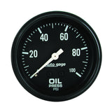 AutoMeter 2312 GAUGE, OIL PRESSURE, 2 5/8