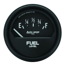 AutoMeter 2315 GAUGE, FUEL LEVEL, 2 5/8