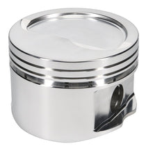 Load image into Gallery viewer, JE Pistons 232456 Piston Set, 2618, Inv Dome/Dish, 4.350 Bore, 2.058 CD, 0.990 Pin, Set of 8.