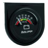 AutoMeter 2356 Traditional incandescent lighting illuminates around the perimeter of the dial