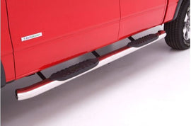 Lund 23776750 5 In Curved Oval Nerf Bars; Stainless Steel; Polished
