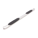 Lund 23789010 5 In Curved Oval Nerf Bars; Stainless Steel; Polished