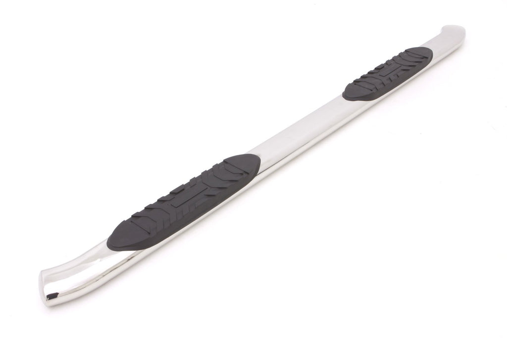 Lund 23797007 5 In Curved Oval Nerf Bars; Stainless Steel; Polished