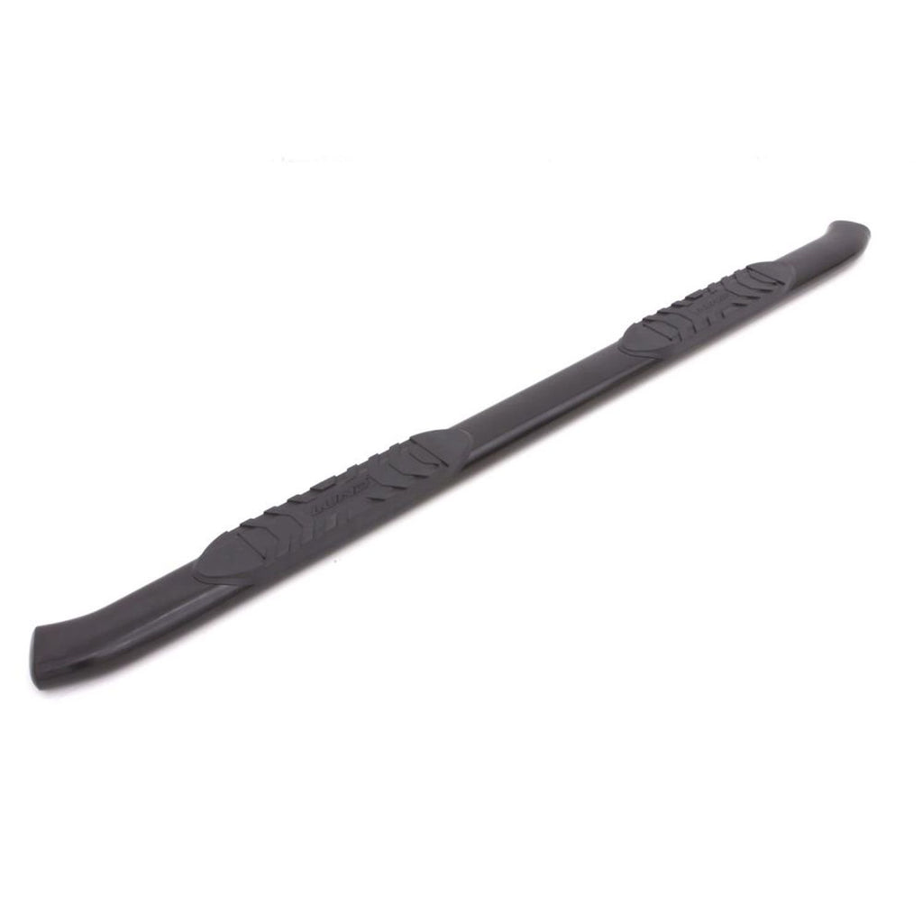 Lund 23810563 5 In Oval Curved Nerf Bars; Steel; Black