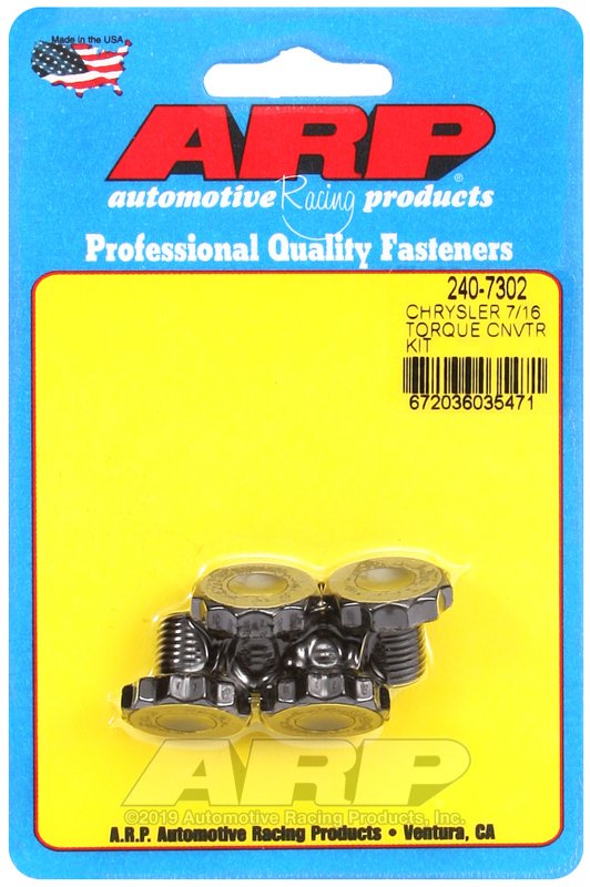 ARP 240-7302 TORQUE CONVERTER BOLT KIT