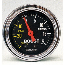 Load image into Gallery viewer, AutoMeter 2401 Traditional incandescent lighting illuminates around the perimeter of the dial
