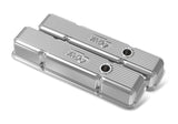 Holley 241-241 Valve Covers - Vintage Series - Finned - SBC - Polished