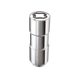McGard 24134 Chrome Cone Seat Wheel Lock Set (9/16-18 Thread Size) - Set of 4 Locks and 1 Key