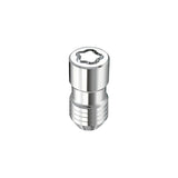 McGard 24205 Chrome Cone Seat Wheel Locks (M14 x 2.0 Thread Size) - Set of 4 Locks and 1 Key