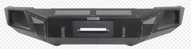 Go Rhino 24295T Strong steel replacement bumper protects winch and vehicle