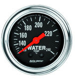 AutoMeter 2433 Traditional incandescent lighting illuminates around the perimeter of the dial