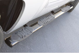 Lund 24497044 5 Inch Oval Wheel-To-Wheel Nerf Bars - Polished Stainless