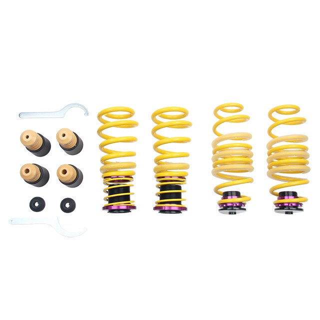 KW 25310090 Height adjustable lowering springs for use with or without electronic dampers