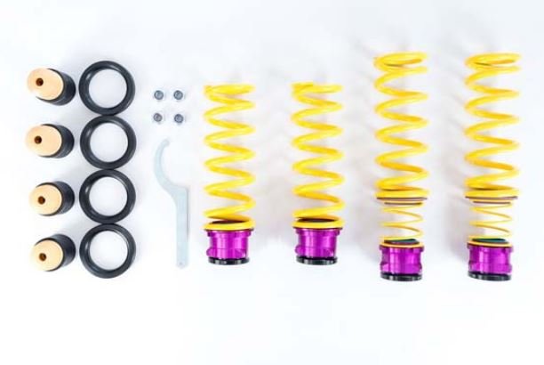 KW 25325080 Height adjustable lowering springs for use with or without electronic dampers