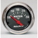 AutoMeter 2532 Traditional incandescent lighting illuminates around the perimeter of the dial