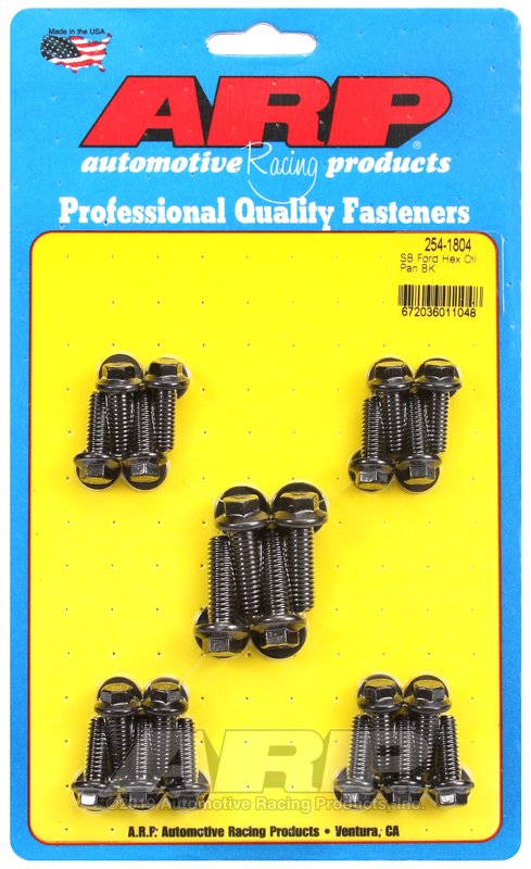 ARP 254-1804 FORD HEX OIL PAN BK