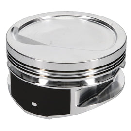 JE Pistons 257944 Piston Set, 2618, Inv Dome/Dish, 4.560 Bore, 1.270 CD, 0.990 Pin, Set of 8.