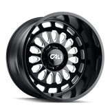 Cali Offroad 9113-2981BM CALI OFF-ROAD PARADOX 9113 GLOSS BLACK MILLED 20X9 8-165.1 0MM 125.2MM
