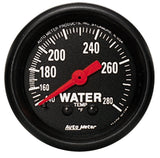 AutoMeter 2606 Traditional incandescent lighting illuminates around the perimeter of the dial