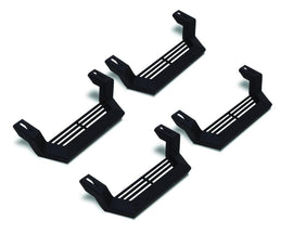 Lund 26410020 Rock Rail Short Step - 4 pc set, Black