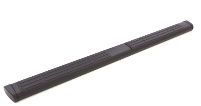 Lund 26610567 6 In Oval Straight Nerf Bars; Steel; Black