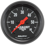 AutoMeter 2672 Traditional incandescent lighting illuminates around the perimeter of the dial