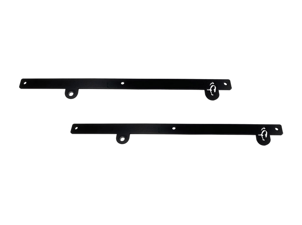 Up Down Air 268-1819 Jeep Gladiator Compressor Mount And Connection Kit For 19-20 Jeep Gladiator JT Bed Area for ARB Dual Air Compressor Black UP Down Air