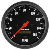 AutoMeter 2685 Traditional incandescent lighting illuminates around the perimeter of the dial