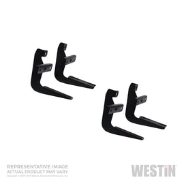 Westin 27-1015 Running Board Mount Kit; Black Finish;