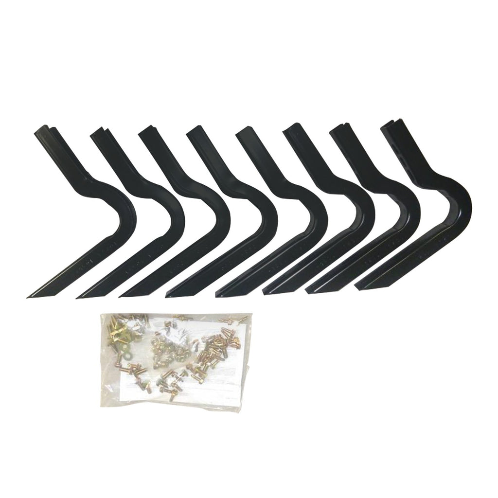 Westin 27-1025 Running Board Mount Kit; Black Finish;
