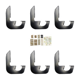 Westin 27-1545 Running Board Mount Kit; No Drilling Required; Black Finish;