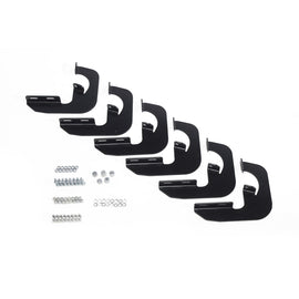 Westin 27-1645 Running Board Mount Kit; No Drilling Required; Black Finish;