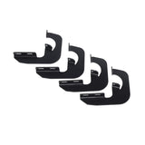 Westin 27-1735 Running Board Mount Kit; Black Finish;