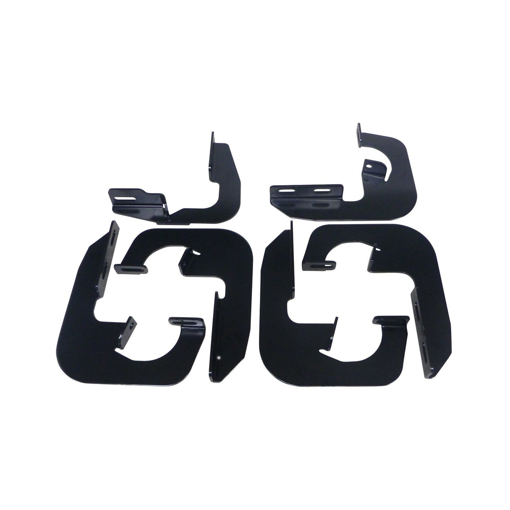 Westin 27-1745 Running Board Mount Kit; Black Finish;