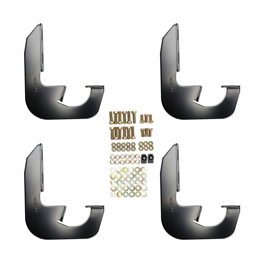 Westin 27-1785 Running Board Mount Kit; Black Finish;