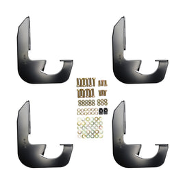 Westin 27-1855 Running Board Mount Kit; Black Finish;
