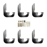 Westin 27-2205 Running Board Mount Kit; Black Finish; For Double Cab;