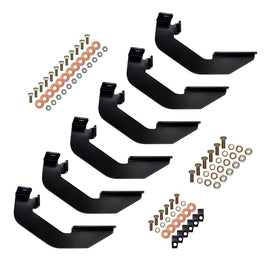 Westin 27-2285 Running Board Mount Kit; Black Finish;