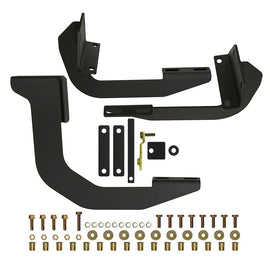 Westin 27-2305 Running Board Mount Kit; Black; For Single 54 in. Passenger Sliding Door;