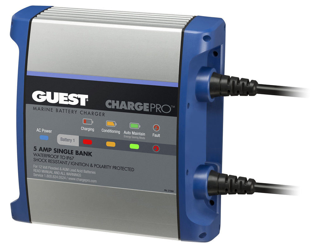 MARINCO 2708A GUEST BATTERY CHARGER 5A - 1-BANK