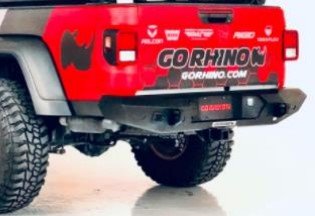 Go Rhino 273120T Trailline Rear Full Width Bumper for Jeep Gladiator JT