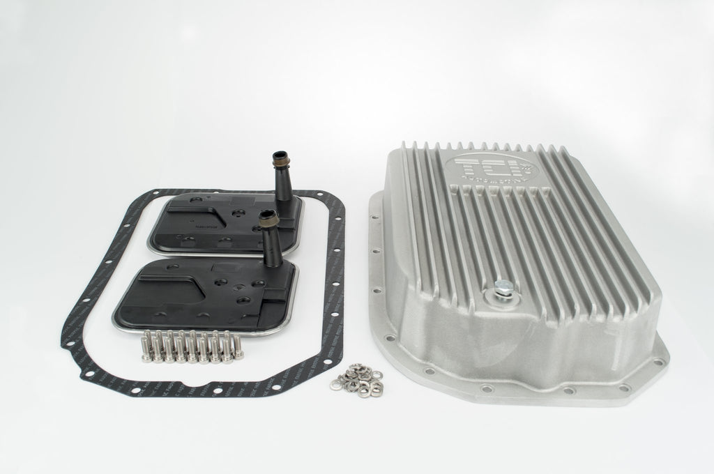 TCI Automotive 278000 GM 4L80/85E Cast Aluminum Deep Pan (2 Extra Quarts).